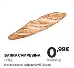 Supercor Exprés Barra campesina oferta