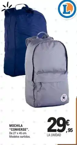 E.Leclerc Converse - mochila oferta