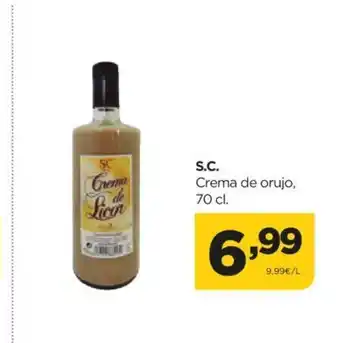 Alimerka S.C. Crema de orujo, oferta