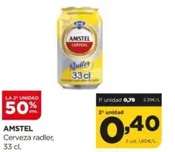 Alimerka AMSTEL Cerveza radler, oferta