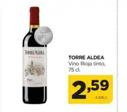 Alimerka TORRE ALDEA Vino Rioja tinto, oferta