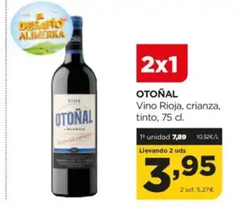 Alimerka OTOÑAL Vino Rioja, crianza, tinto, 75 cl. oferta