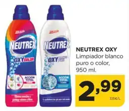 Alimerka NEUTREX OXY Limpiador blanco puro o color, oferta