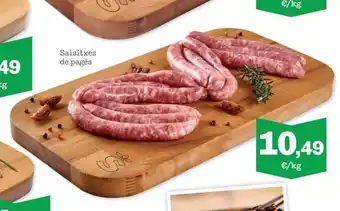 Sorli Salsitxes de pagès oferta