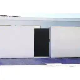 Brico Depôt Puerta de acero 1m nali h.180cm negro mate oferta