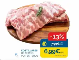 Supermercados La Despensa COSTILLARES DE CERDO POR ENTEROS oferta
