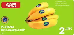 Hipercor PLÁTANO DE CANARIAS IGP oferta