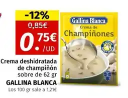 Maskom Supermercados Crema deshidratada de champiñón oferta