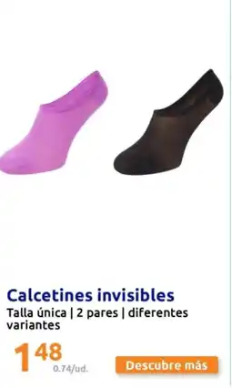 Action Calcetines invisibles oferta