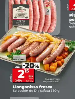 Dia Llonganissa fresca oferta