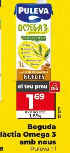 Dia Beguda làctia Omega 3 oferta