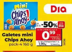 Dia Chips Ahoy Galetes mini oferta