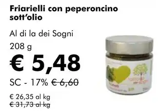 NaturaSí Friarielli con peperoncino sott'olio oferta