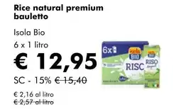 NaturaSí Rice natural premium bauletto oferta