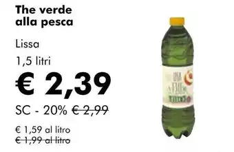 NaturaSí The verde alla pesca oferta