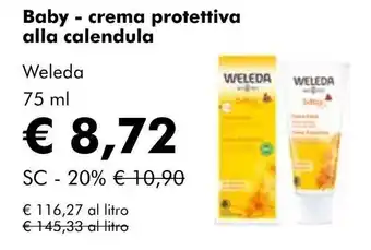NaturaSí Baby - crema protettiva alla calendula oferta