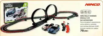 Hipercor Ninco WRC Rally Sweden Escala 1:43 oferta