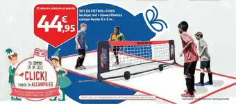 Alcampo Set De Fútbol-tenis 6 x 3 m oferta
