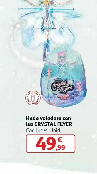 Alcampo Hada Voladora Con Luz Crystal Flyer oferta