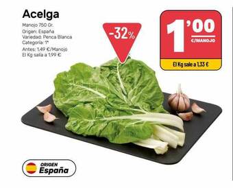 AhorraMas Acelga oferta