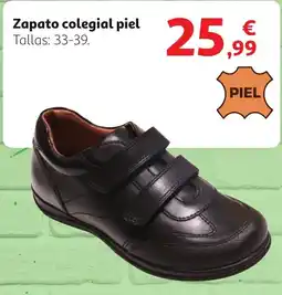 Alcampo Zapato colegial piel oferta