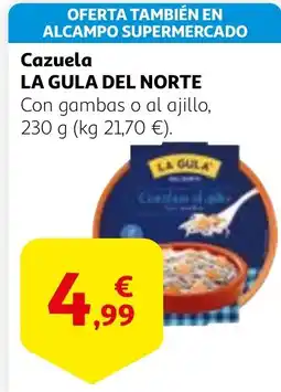 Alcampo Cazuela LA GULA DEL NORTE oferta