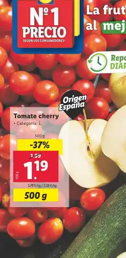 Lidl Tomate cherry oferta