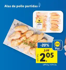 Lidl Alas de pollo partidas! oferta