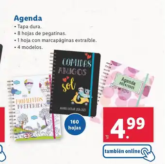 Lidl Agenda oferta