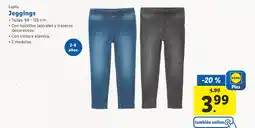 Lidl Lupilu Jeggings oferta