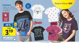 Lidl Camiseta oferta