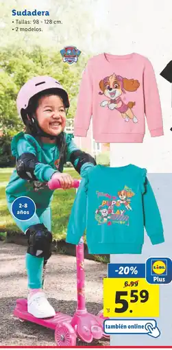 Lidl Sudadera oferta