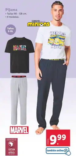 Lidl Pijama oferta