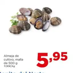 Alimerka Almeja de cultivo, malla de 500 g oferta