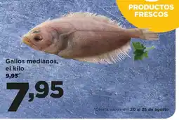 Alimerka Gallos medianos, el kilo oferta