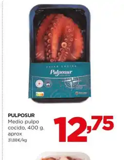 Alimerka PULPOSUR Medio pulpo cocido oferta