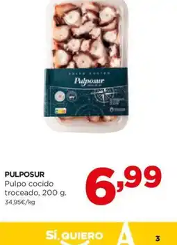 Alimerka PULPOSUR Pulpo cocido troceado oferta