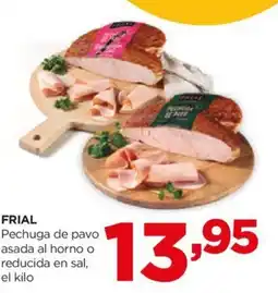 Alimerka FRIAL Pechuga de pavo asada al horno o reducida en sal, oferta