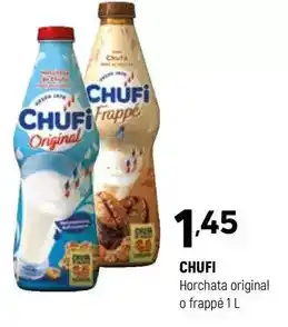 Coviran Chufi - horchata original o frappe oferta