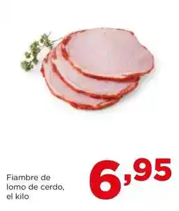 Alimerka Fiambre de lomo de cerdo oferta