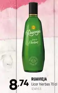 Coviran Ruavieja - licor hierbas oferta