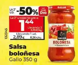Dia Gallo - salsa bolonesa oferta