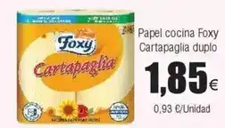 FROIZ Foxy - papel cocina cartapaglia duplo oferta