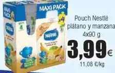 FROIZ Nestlé - pouch plátanos y manzana oferta