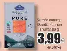 FROIZ Skandia - salmon noruego pure sin ahumar oferta