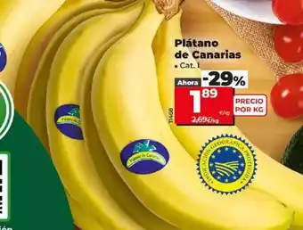 Dia Platano de canarias oferta