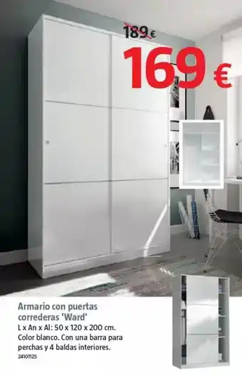 Bauhaus Ward - armario con puertas correderas oferta