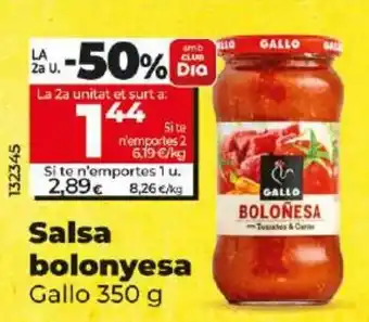 Dia Salsa bolonyesa oferta