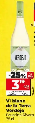 Dia Vi blanc de la Terra Verdejo oferta