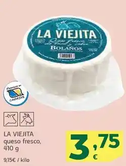 HiperDino La viejita - queso fresco oferta